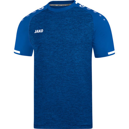 Afbeeldingen van JAKO Shirt Prestige KM royal gemeleerd/wit (4209/04) - SALE